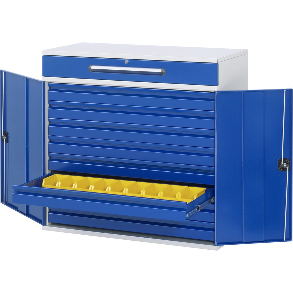 Immagine del prodotto n. 1: Scrittoio RAU, AxLxP 1.060 x 1.100 x 520 mm, cassetti 8 x 80, 1 x 120 mm