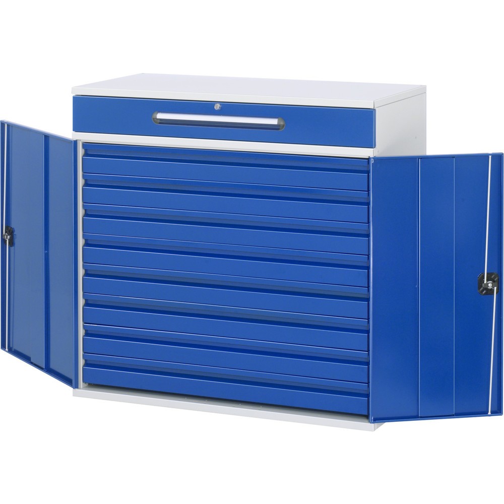 Immagine del prodotto n. 4: Scrittoio RAU, AxLxP 1.060 x 1.100 x 520 mm, cassetti 8 x 80, 1 x 120 mm