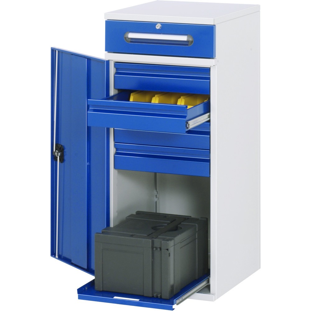 Immagine del prodotto n. 1: Armadio scrittoio RAU, HxBxT 1.060 x 450 x 520 mm, cassetti 4 x 80, 1 x 120 mm