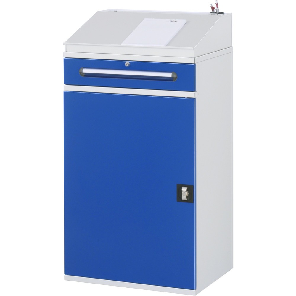 Immagine del prodotto n. 2: Armadio scrittoio RAU, HxBxT 1.100-1.220 x 650 x 520 mm, cassetti 1 x 120 mm