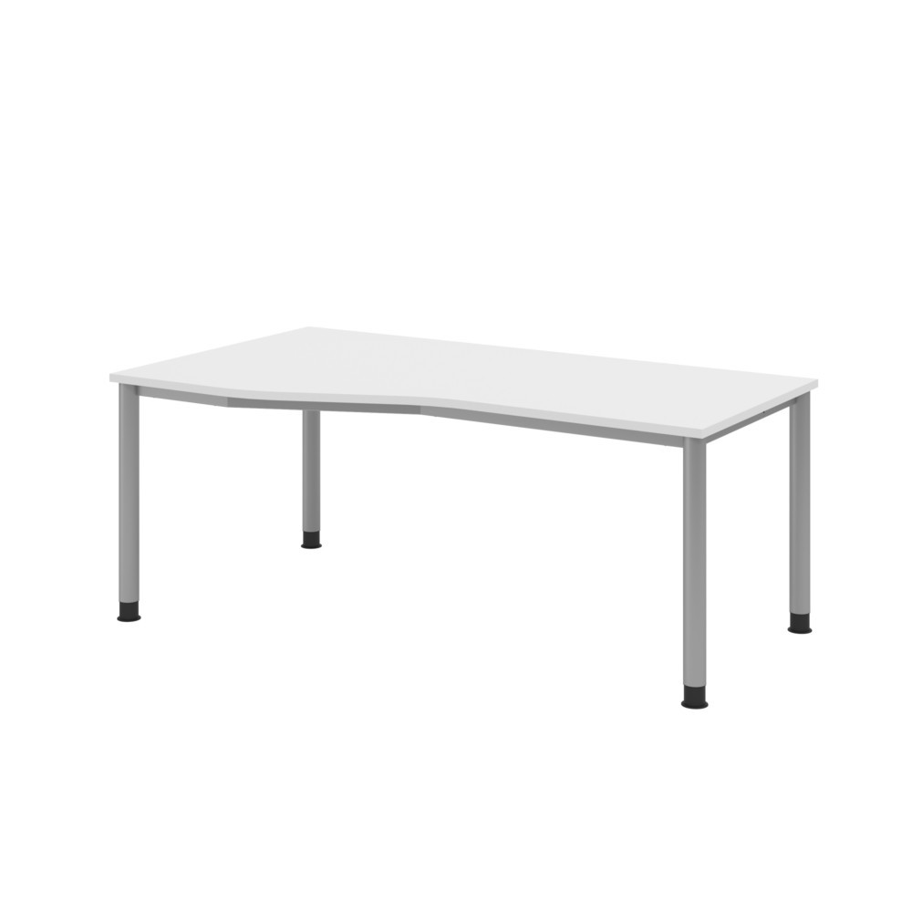Immagine del prodotto n. 1: Scrivania Akzent, telaio a 4 piedini, LxP 1.800 x 1.000 mm, bianco