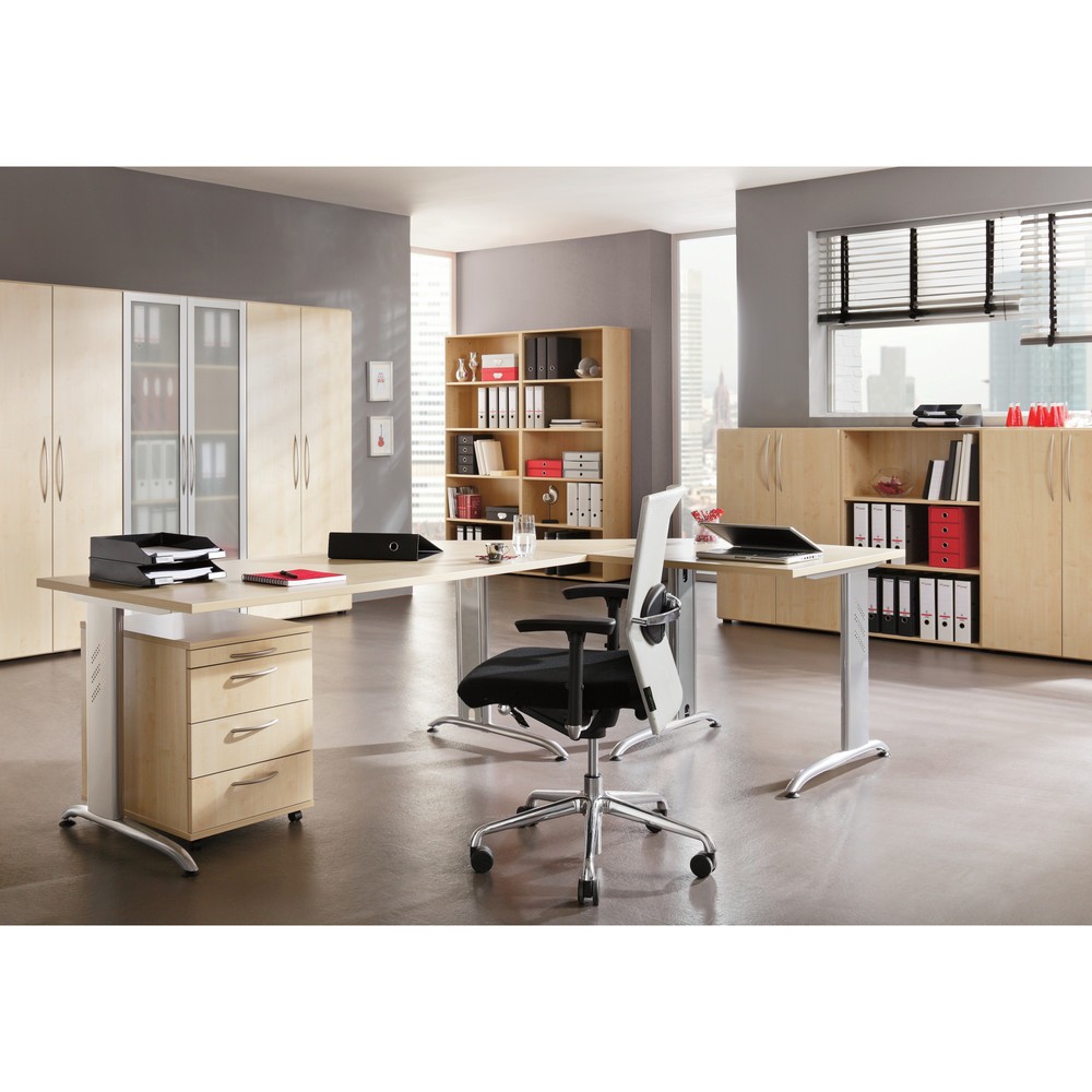 Immagine del prodotto: Contenitore su ruote Akzent, AxLxP 590 x 428 x 580 mm, bianco