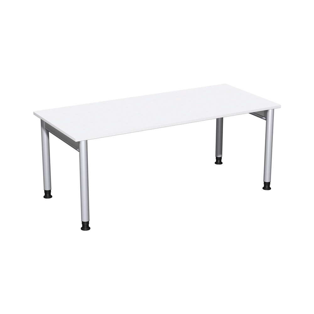 Immagine del prodotto: Scrivania Profi, telaio a 4 piedini, regolabile in altezza, LxP 1.800 x 800 mm, bianco