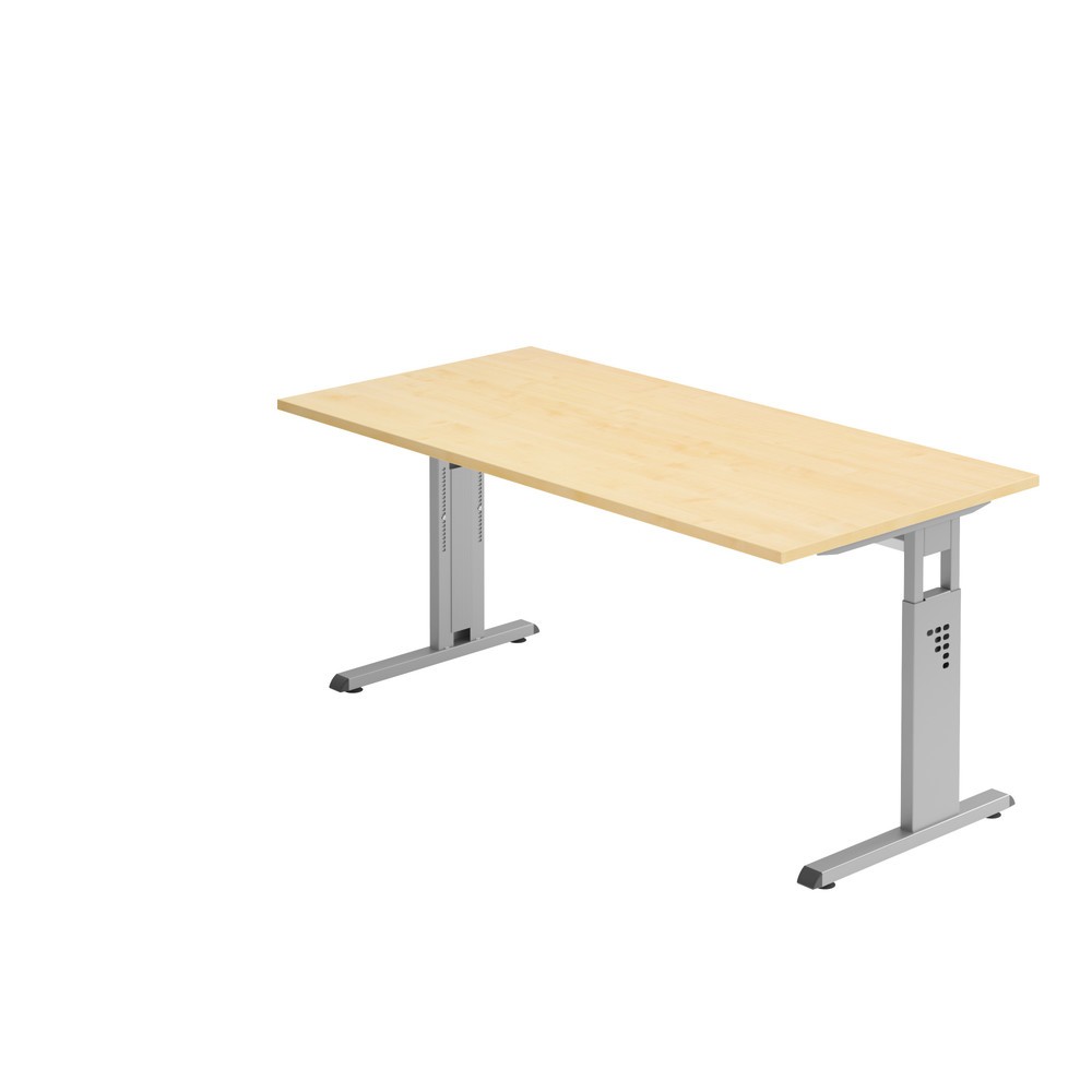 Immagine del prodotto n. 1: Scrivania Solid, regolabile in altezza, LxP 1.600 x 800 mm, acero