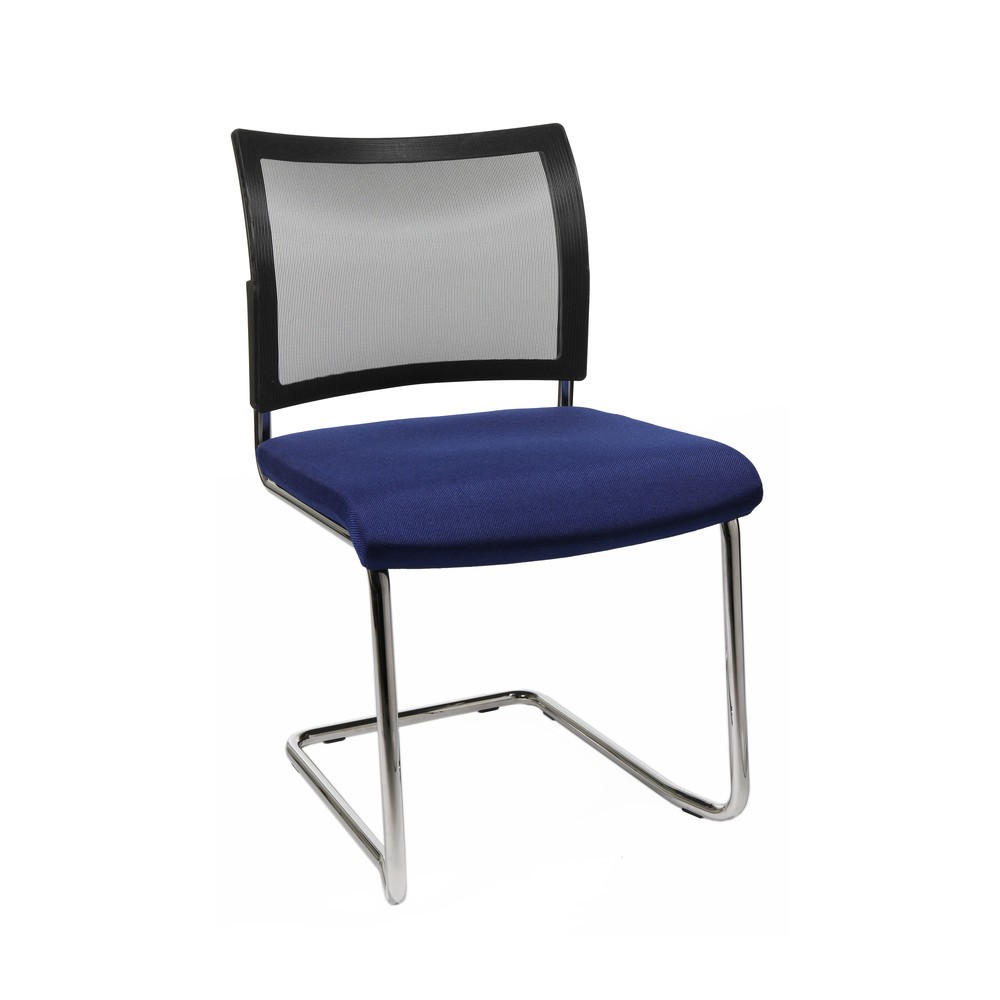 Immagine del prodotto n. 4: Sedia cantilever Topstar® New Age con schienale in rete, blu