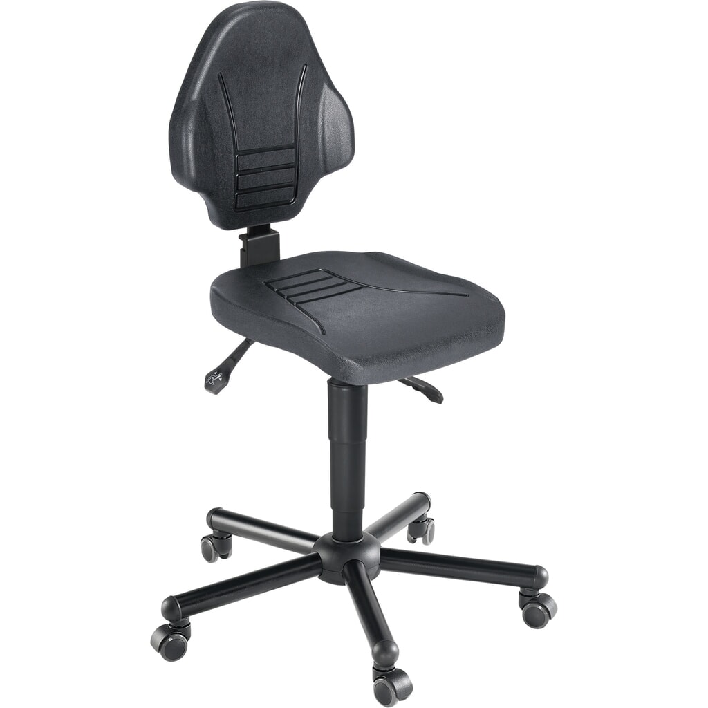 Immagine del prodotto: Sedia girevole da lavoro meychair Workster Komplex XXL, altezza seduta 470-610 mm, portata 250 kg, ruote