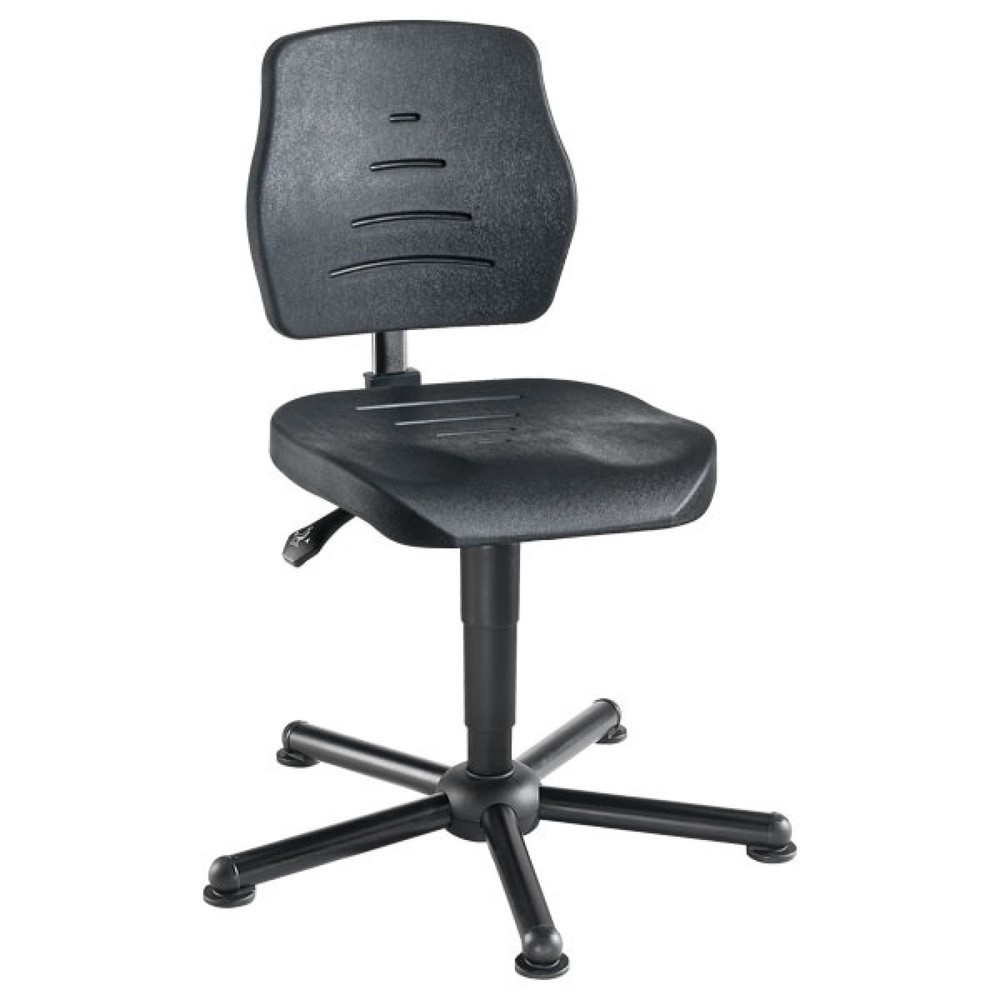 Immagine del prodotto: Sedia girevole da lavoro Workster Komplex XXL, carico fino a 150 kg, base in acciaio, piedini