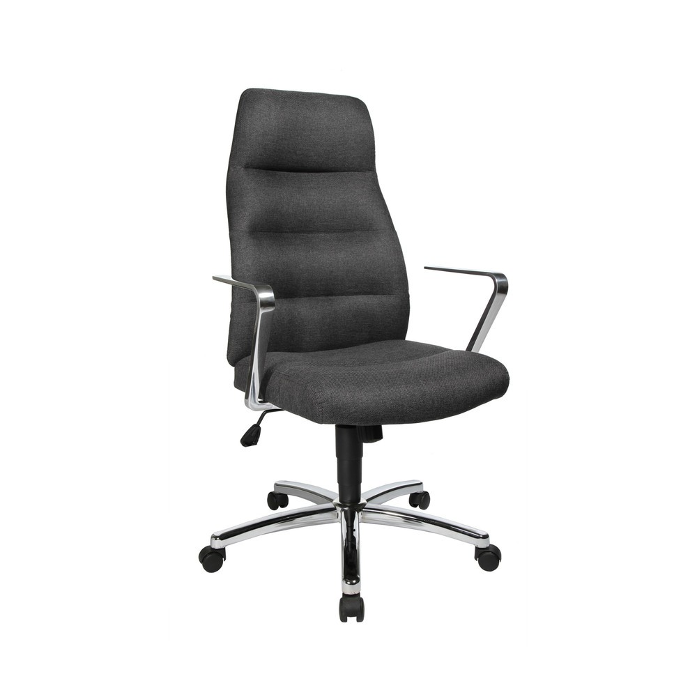 Immagine del prodotto: Sedia girevole da ufficio dirigenziale Topstar®, tessuto antracite