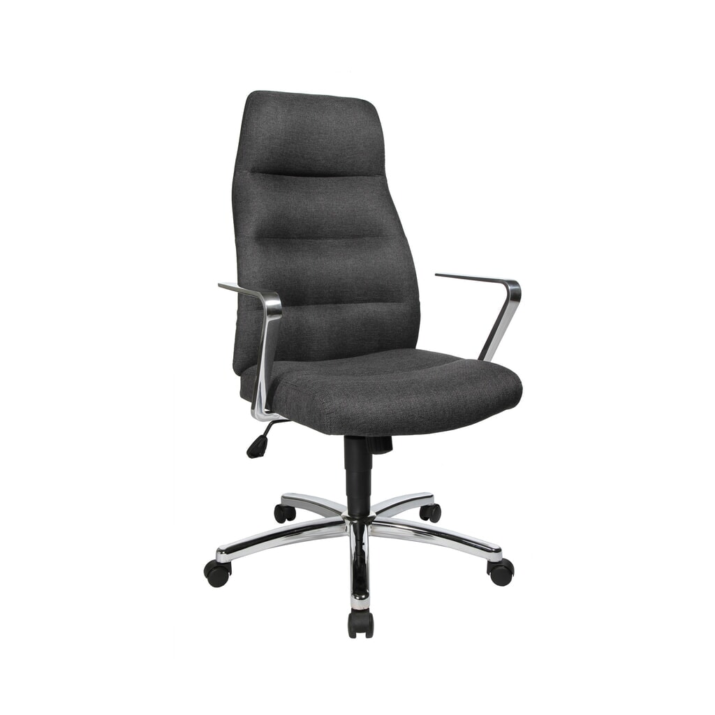 Sedia girevole da ufficio dirigenziale Topstar®, tessuto antracite Immagine del prodotto: Sedia girevole da ufficio dirigenziale Topstar®, tessuto antracite