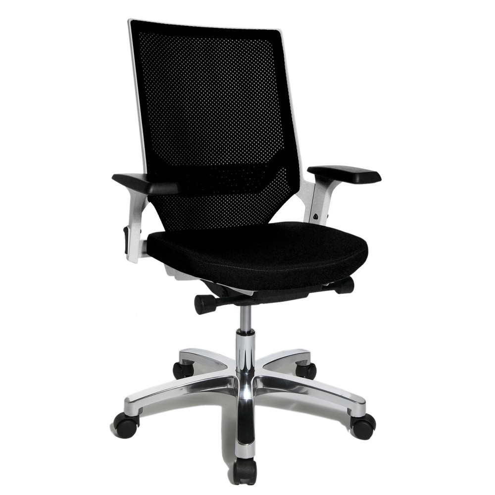 Immagine del prodotto n. 2: Sedia girevole da ufficio Topstar® Autosyncron, schienale in rete, nera