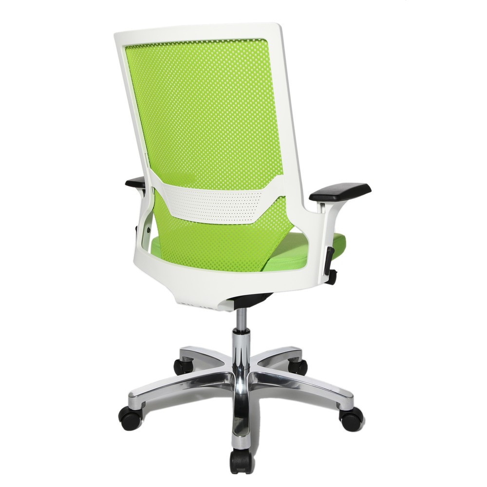 Immagine del prodotto n. 3: Sedia girevole da ufficio Topstar® Autosyncron, schienale in rete, verde