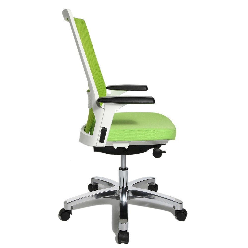 Immagine del prodotto n. 4: Sedia girevole da ufficio Topstar® Autosyncron, schienale in rete, verde