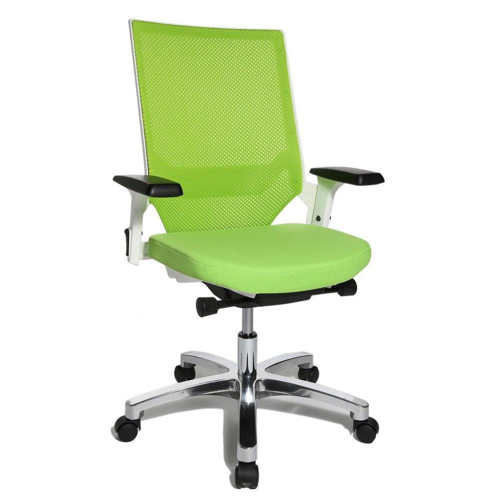 Immagine del prodotto n. 6: Sedia girevole da ufficio Topstar® Autosyncron, schienale in rete, verde