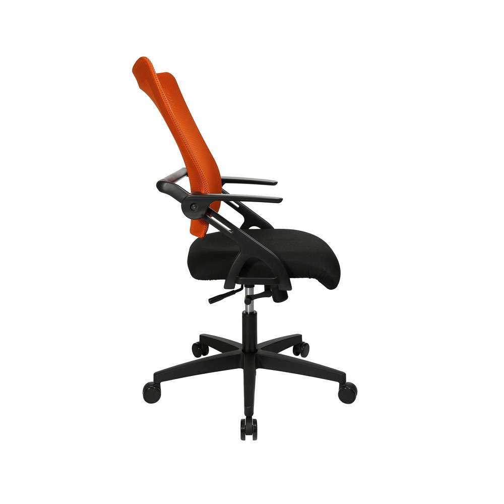 Immagine del prodotto n. 4: Sedia girevole da ufficio Topstar® New S´move, nero arancione