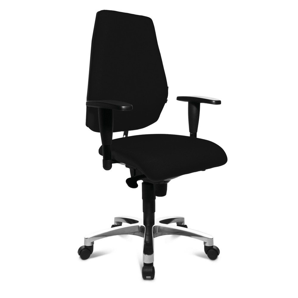 Immagine del prodotto n. 1: Sedia girevole da ufficio Topstar® Ortho 30, altezza e larghezza dei braccioli regolabile, nero