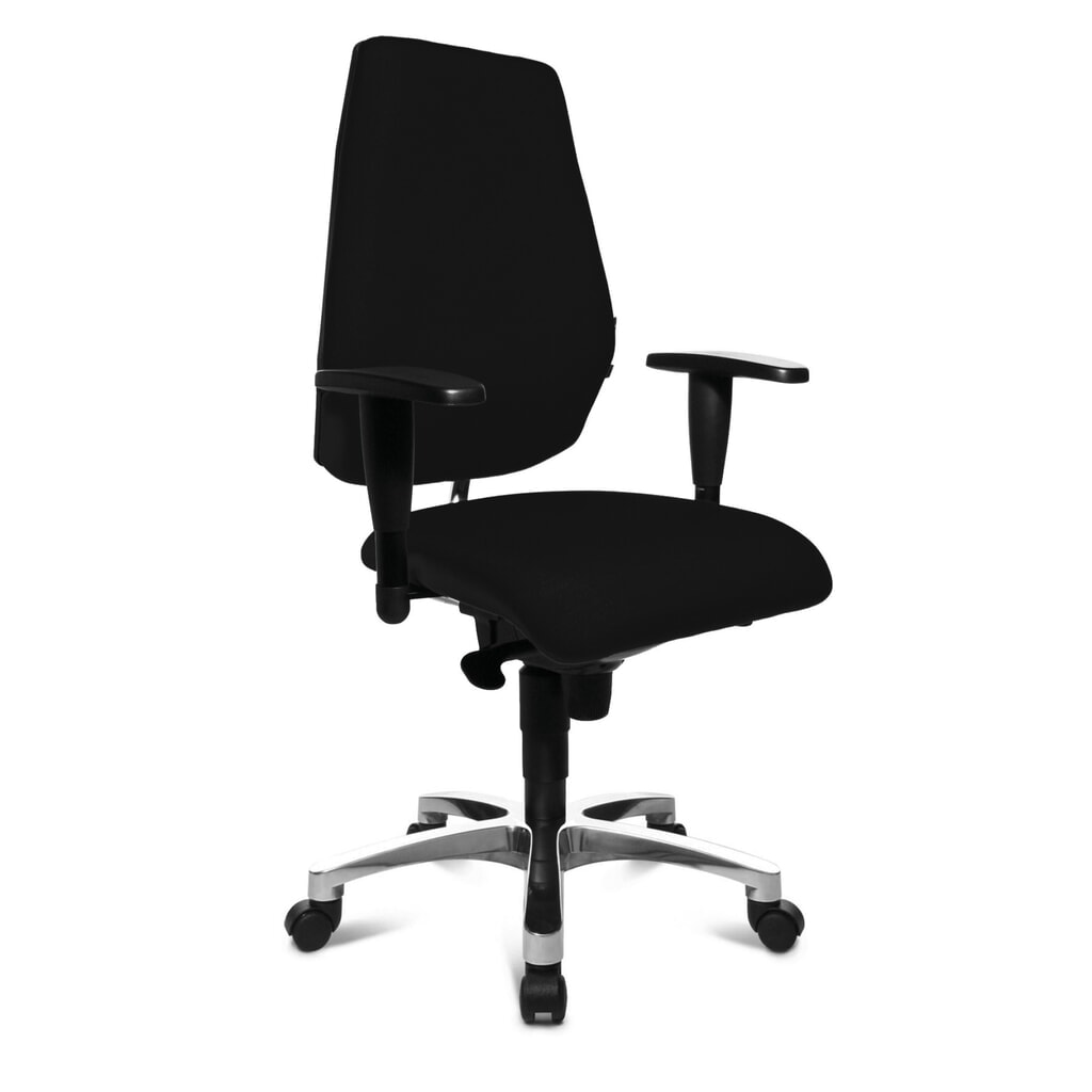 Sedia girevole da ufficio Topstar® Ortho 30, altezza e larghezza dei braccioli regolabile, nero Immagine del prodotto: Sedia girevole da ufficio Topstar® Ortho 30, altezza e larghezza dei braccioli regolabile, nero