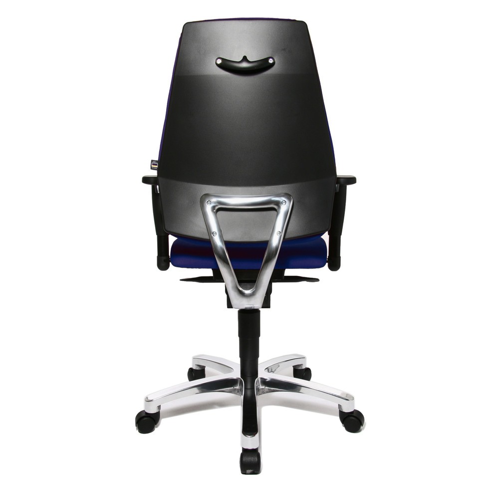 Immagine del prodotto n. 5: Sedia girevole da ufficio Topstar® Ortho 30, altezza e larghezza dei braccioli regolabile, blu royal