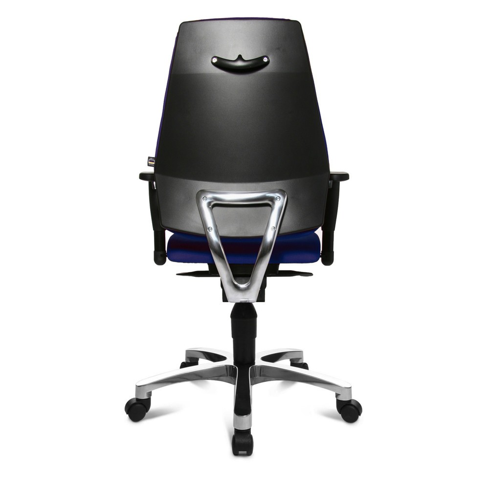 Immagine del prodotto n. 6: Sedia girevole da ufficio Topstar® Ortho 30, altezza e larghezza dei braccioli regolabile, blu royal