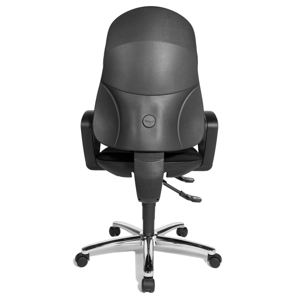 Immagine del prodotto n. 2: Sedia girevole da ufficio Topstar® Syncro-Steel II, schienale imbottito, nero