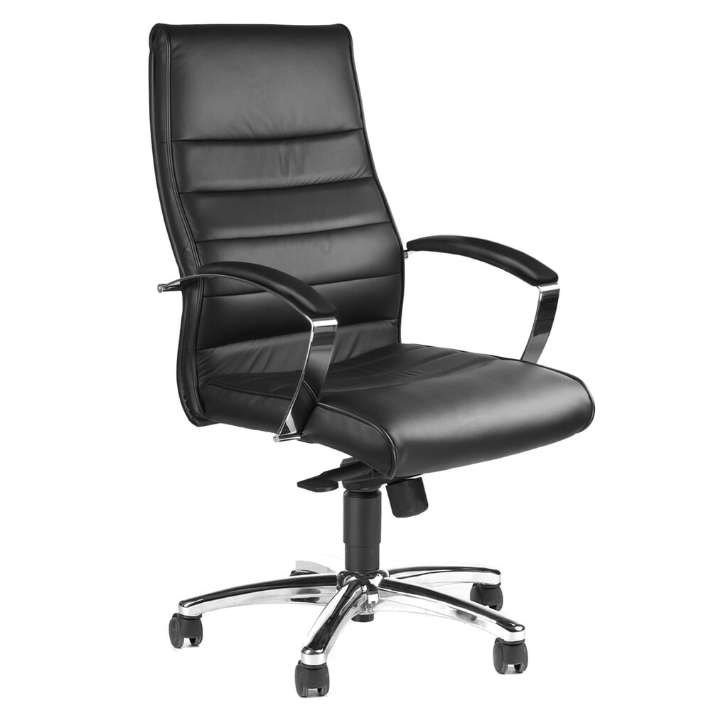 Sedia girevole da ufficio Topstar® TD lux 10, meccanismo di ribaltamento da poltrona dirigenziale, incl. braccioli, nero Immagine del prodotto n. 3: Sedia girevole da ufficio Topstar® TD lux 10, meccanismo di ribaltamento da poltrona dirigenziale, incl. braccioli, nero