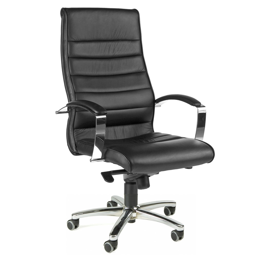 Immagine del prodotto n. 4: Sedia girevole da ufficio Topstar® TD lux 10, meccanismo di ribaltamento da poltrona dirigenziale, incl. braccioli, nero