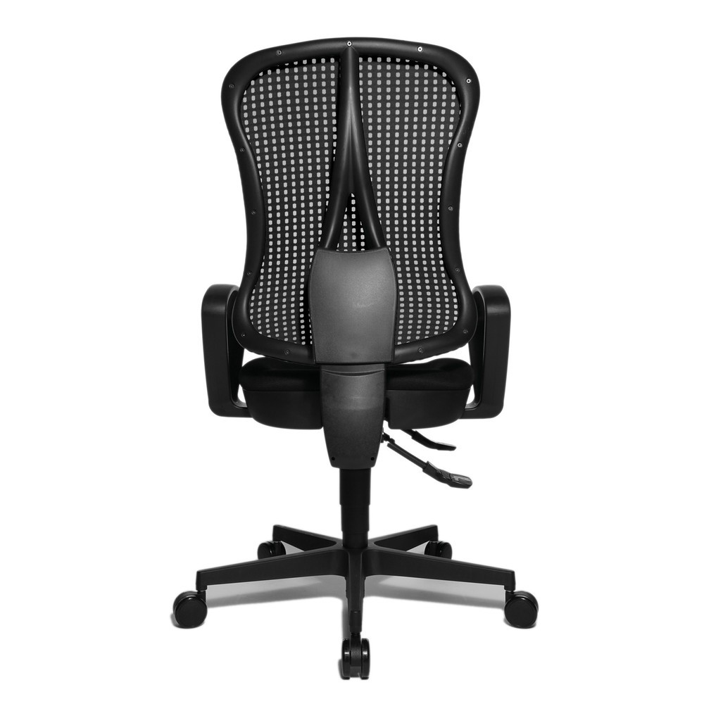Immagine del prodotto n. 6: Sedia girevole per ufficio Topstar® Head Point SY, sedile concavo, nero/nero
