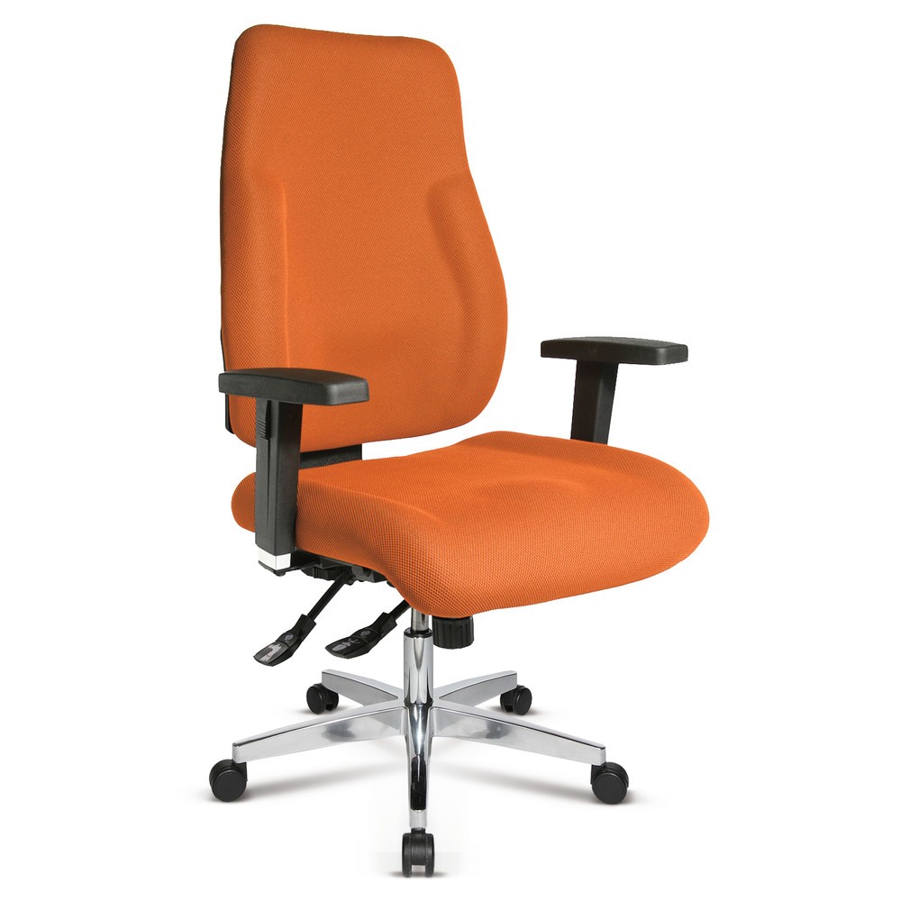 Immagine del prodotto n. 2: Sedia girevole per ufficio Topstar® P91, schienale in schiuma performata, nero