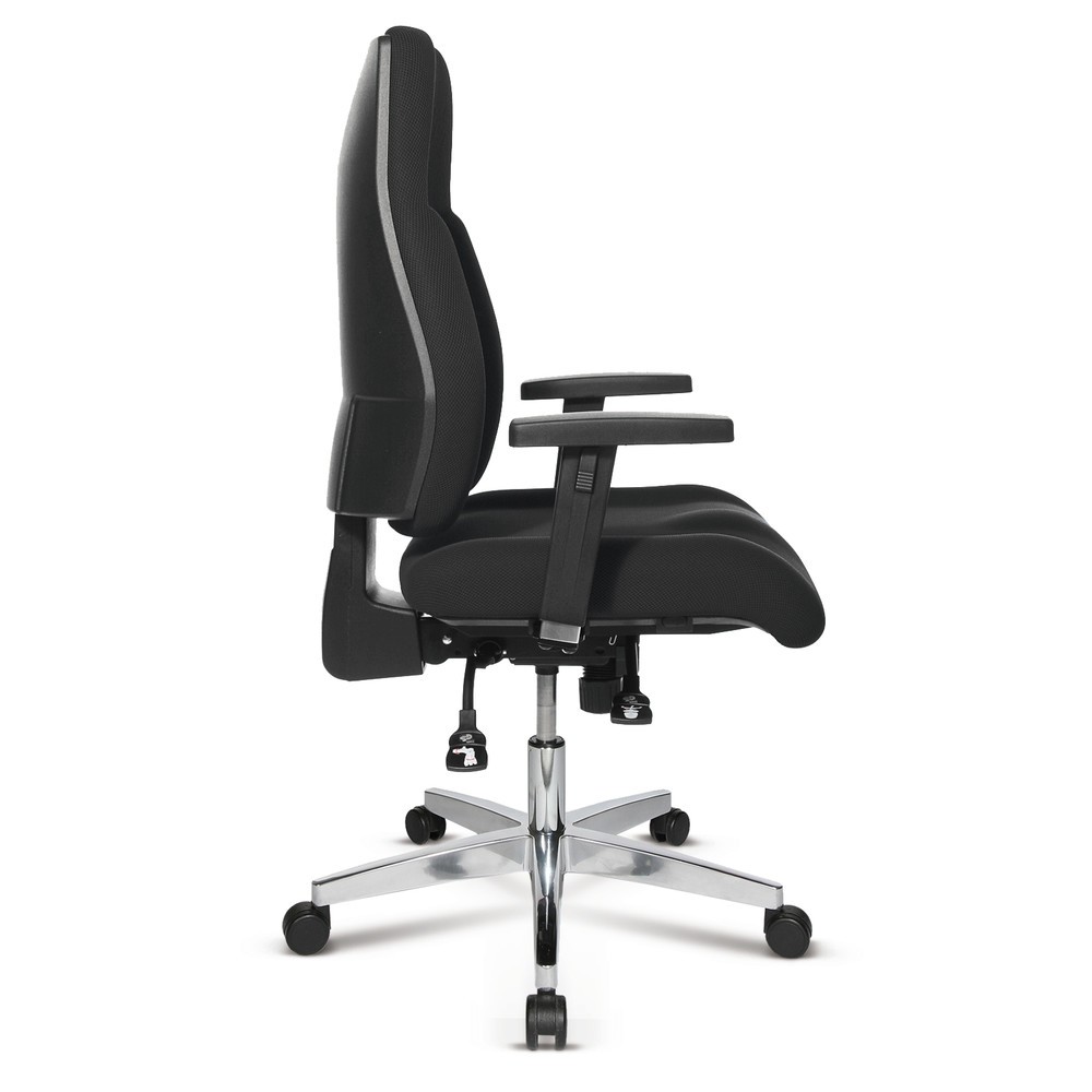 Immagine del prodotto n. 3: Sedia girevole per ufficio Topstar® P91, schienale in schiuma performata, nero