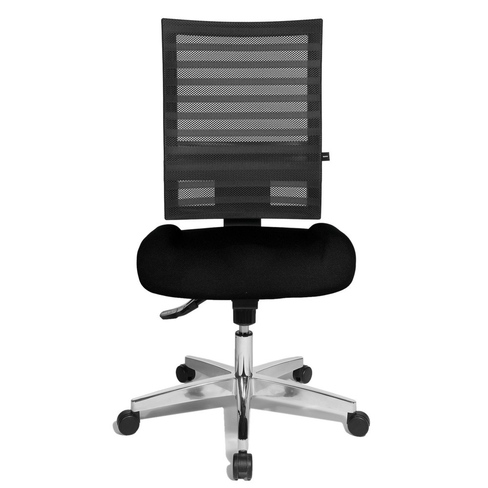 Immagine del prodotto: Sedia girevole per ufficio Topstar® P91-NET, schienale in rete nero, sedile nero