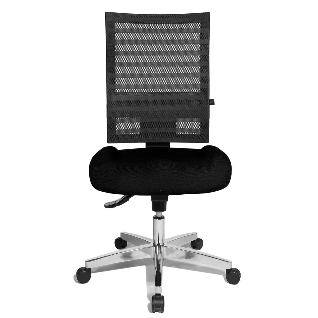 Sedia girevole per ufficio Topstar® P91-NET, schienale in rete nero, sedile nero Immagine del prodotto: Sedia girevole per ufficio Topstar® P91-NET, schienale in rete nero, sedile nero