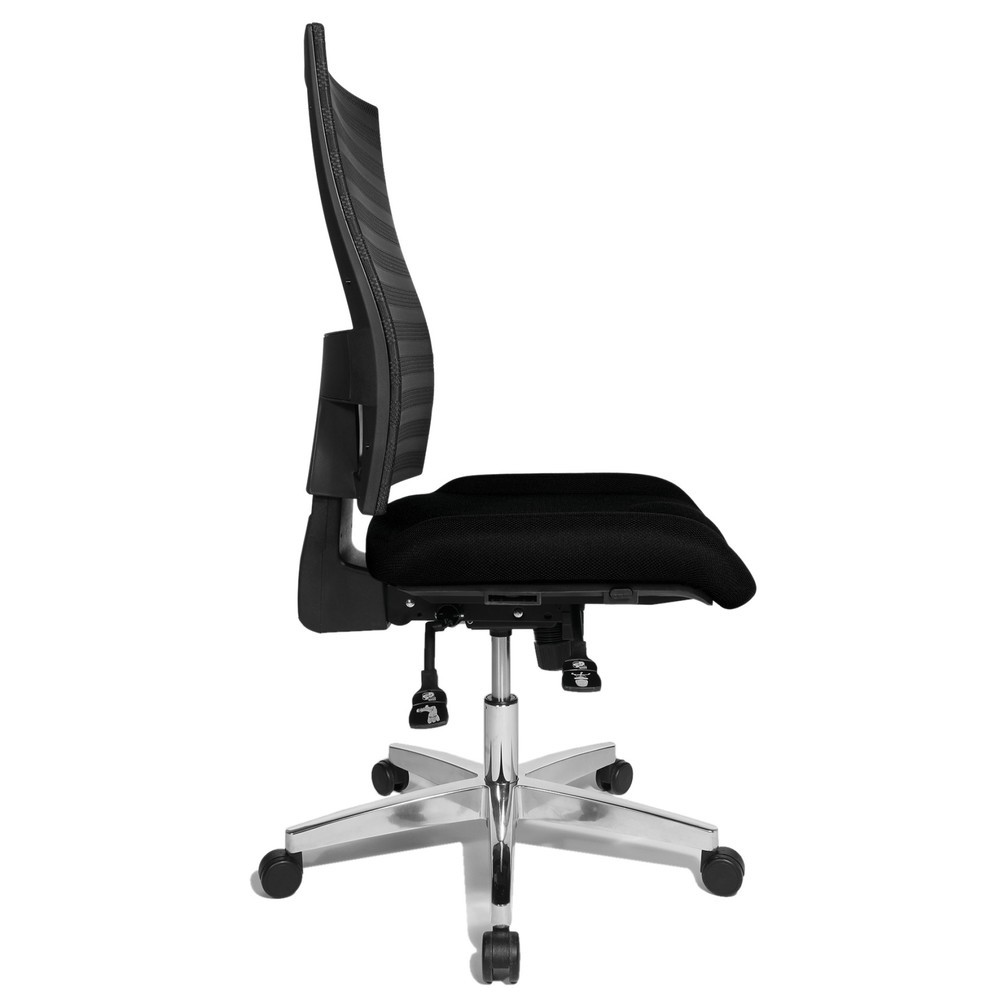 Immagine del prodotto n. 3: Sedia girevole per ufficio Topstar® P91-NET, schienale in rete nero, sedile nero
