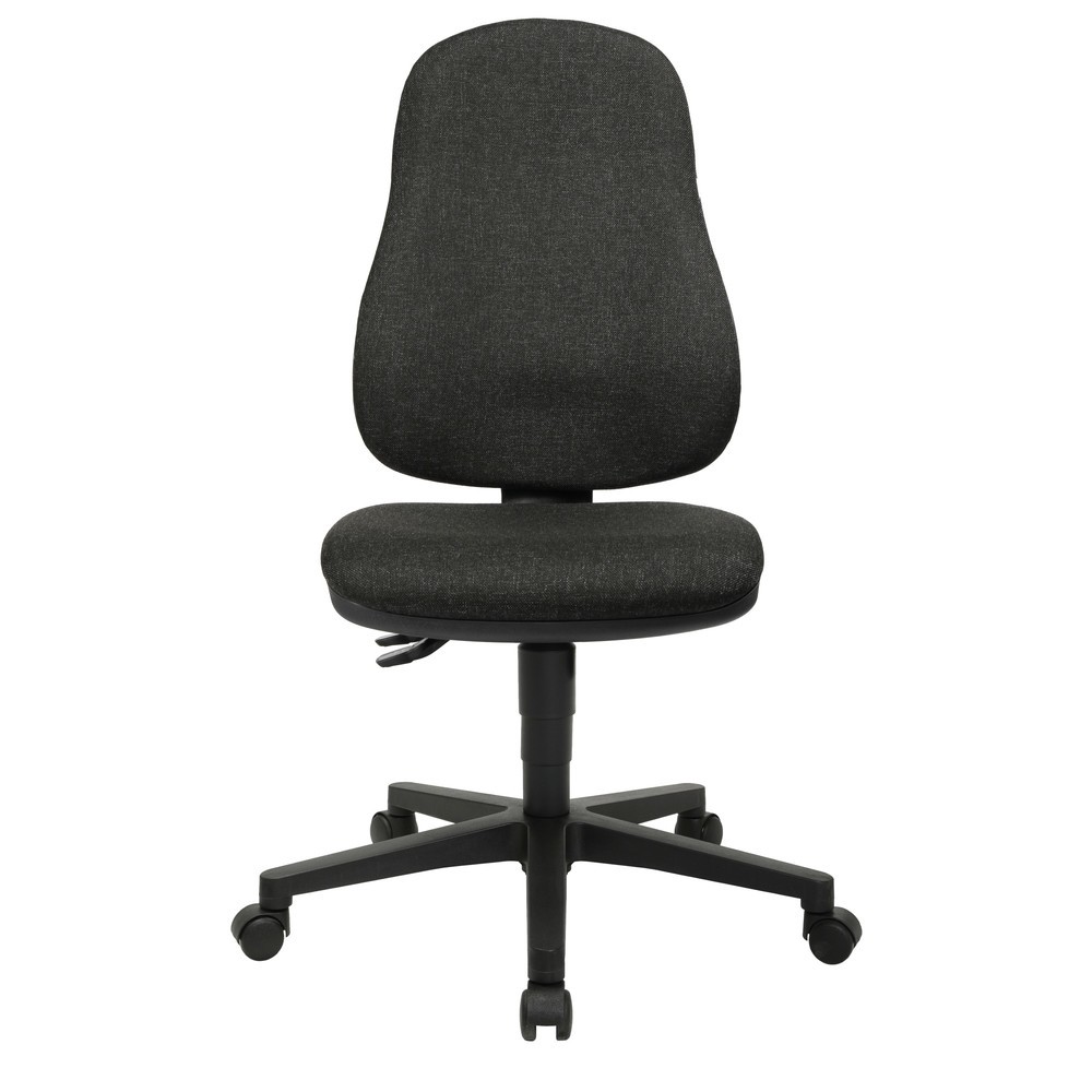 Immagine del prodotto: Sedia girevole per ufficio Topstar® Point 60, sedile concavo, grigio antracite