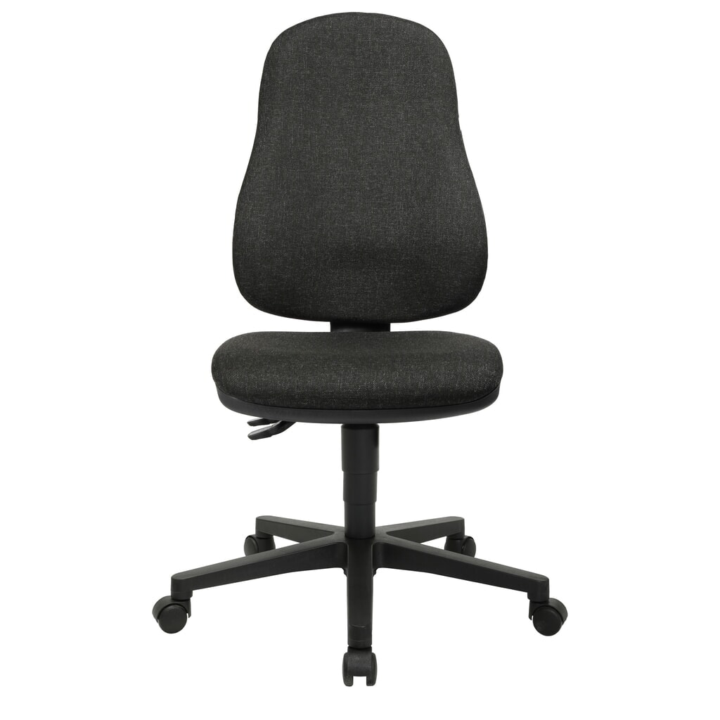 Immagine del prodotto: Sedia girevole per ufficio Topstar® Point 60, sedile concavo, grigio antracite
