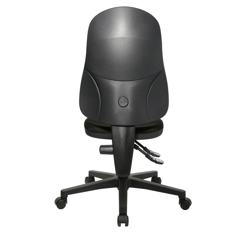 Immagine del prodotto n. 3: Sedia girevole per ufficio Topstar® Point 60, sedile concavo, nero