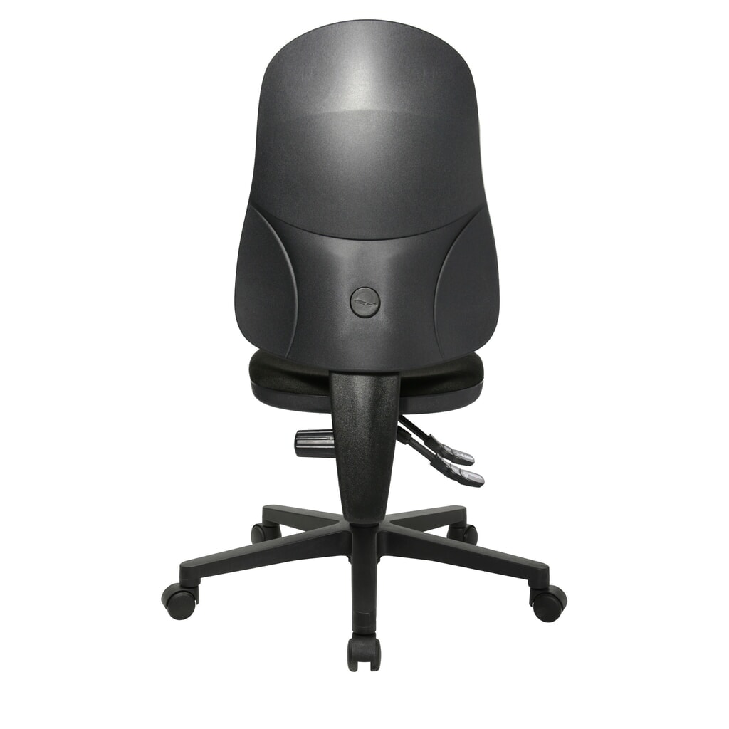 Immagine del prodotto n. 3: Sedia girevole per ufficio Topstar® Point 60, sedile concavo, nero