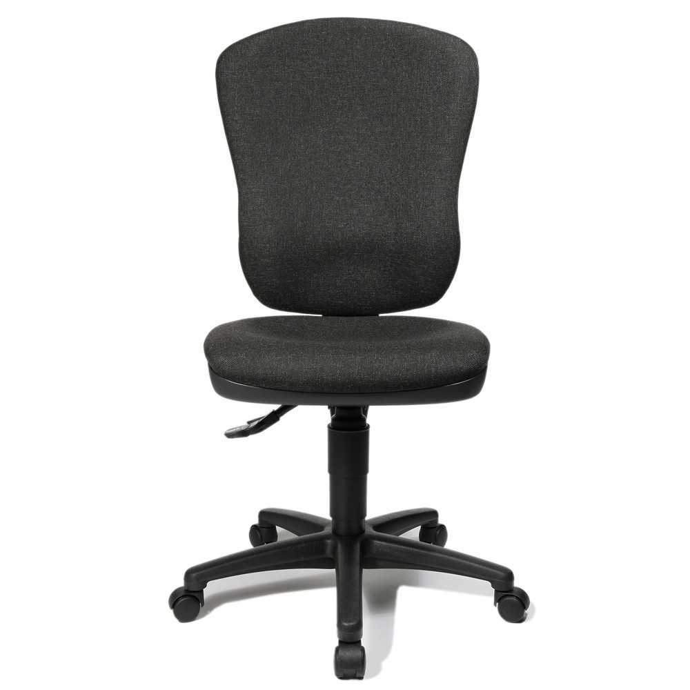 Immagine del prodotto: Sedia per ufficio girevole Topstar® Point 80, schienale grande, sedile concavo, grigio antracite