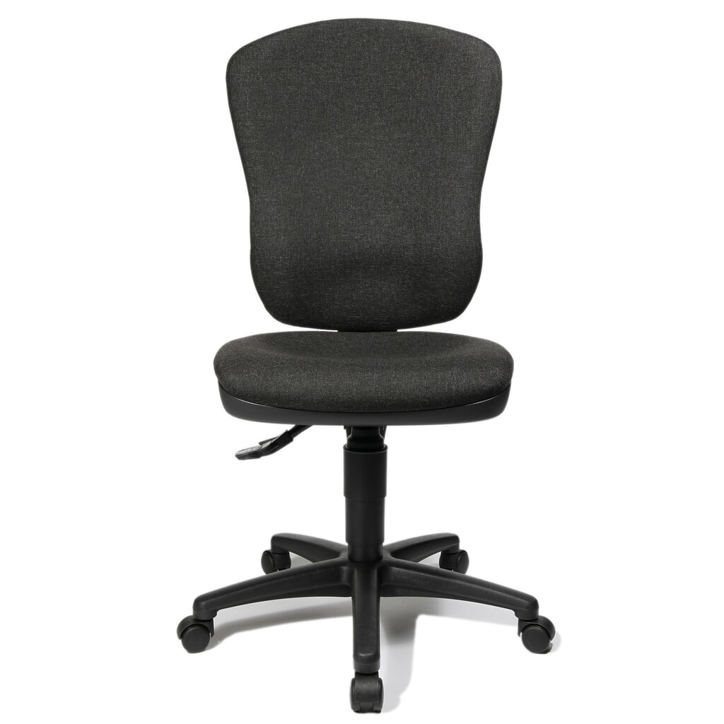Immagine del prodotto: Sedia per ufficio girevole Topstar® Point 80, schienale grande, sedile concavo, grigio antracite