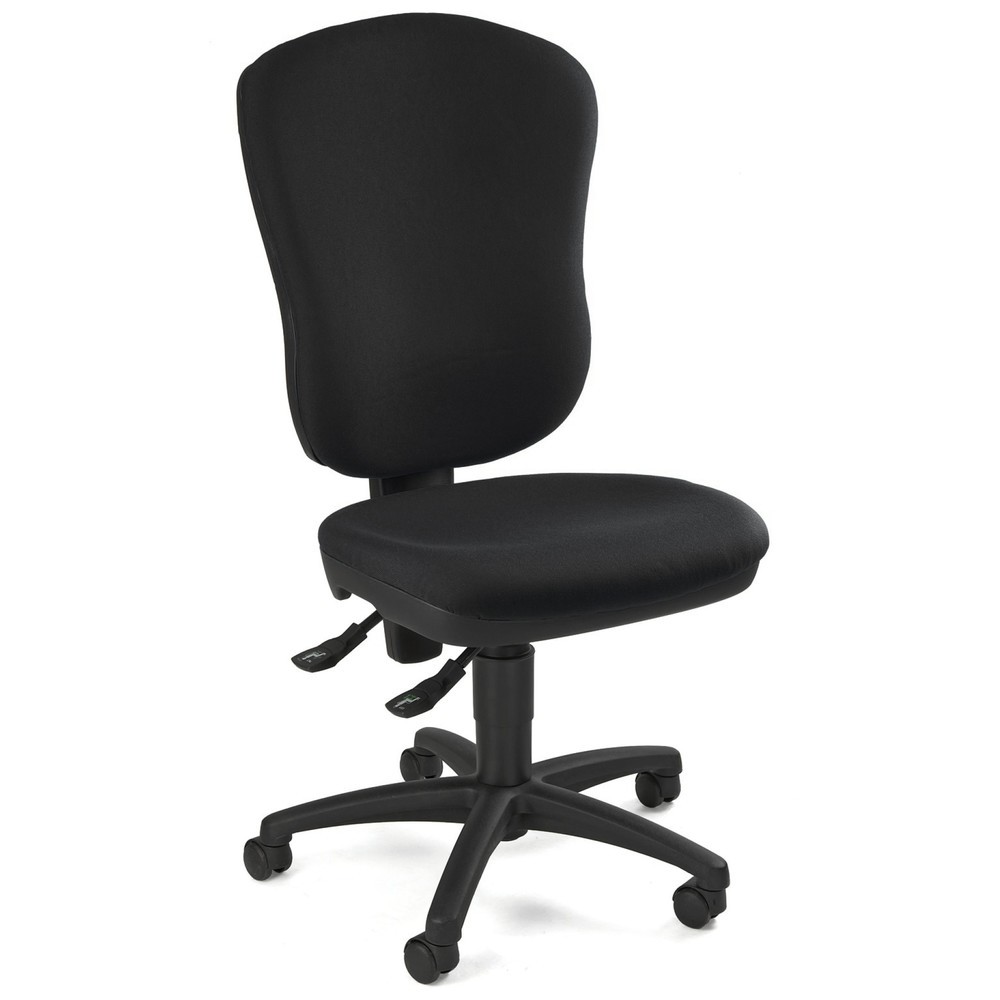 Immagine del prodotto: Sedia per ufficio girevole Topstar® Point 80, schienale grande, sedile concavo, nero