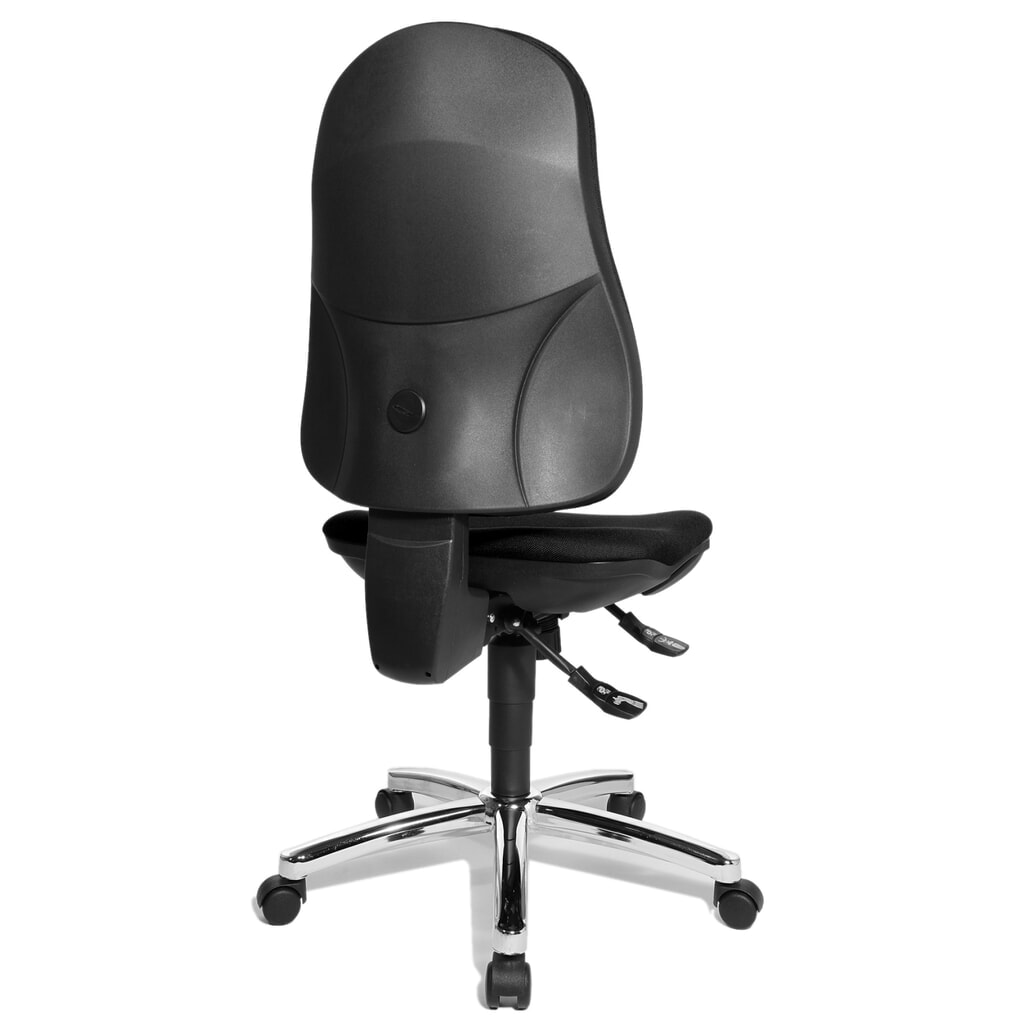 Immagine del prodotto n. 3: Sedia girevole per ufficio Topstar® Support Syncro, sedile con supporto bacino, nero