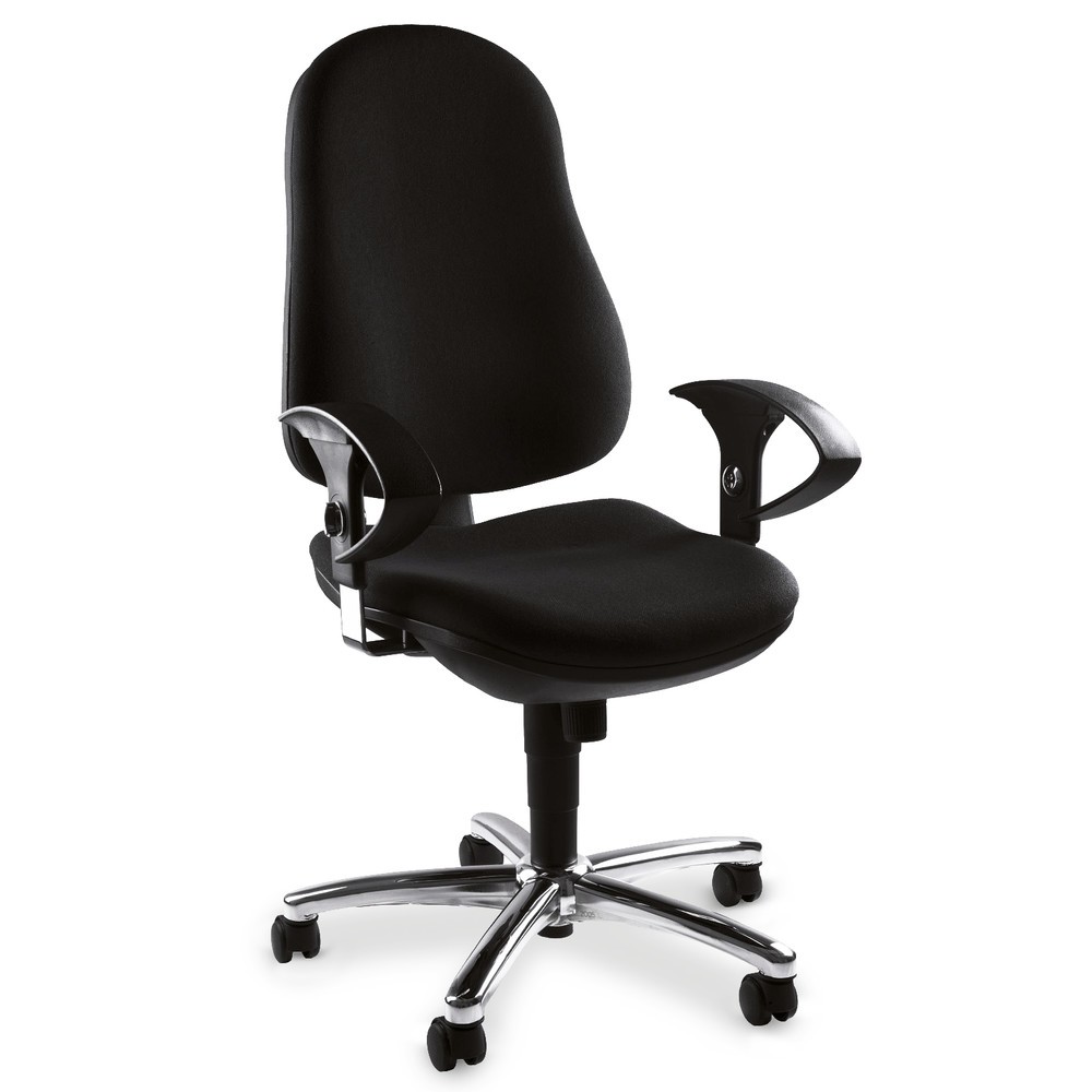 Immagine del prodotto n. 7: Sedia girevole per ufficio Topstar® Support Syncro, sedile con supporto bacino, nero