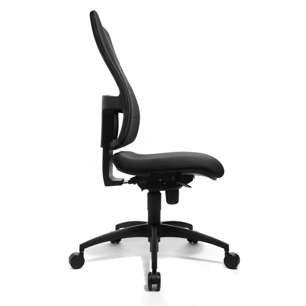 Immagine del prodotto n. 2: Sedia girevole per ufficio Topstar® Synchro, schienale imbottito, supporto lombare ergonomico, antracite