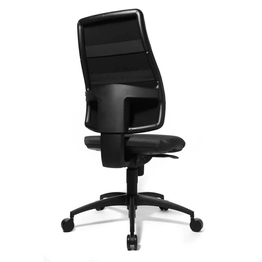 Immagine del prodotto n. 3: Sedia girevole per ufficio Topstar® Synchro, schienale imbottito, supporto lombare ergonomico, antracite