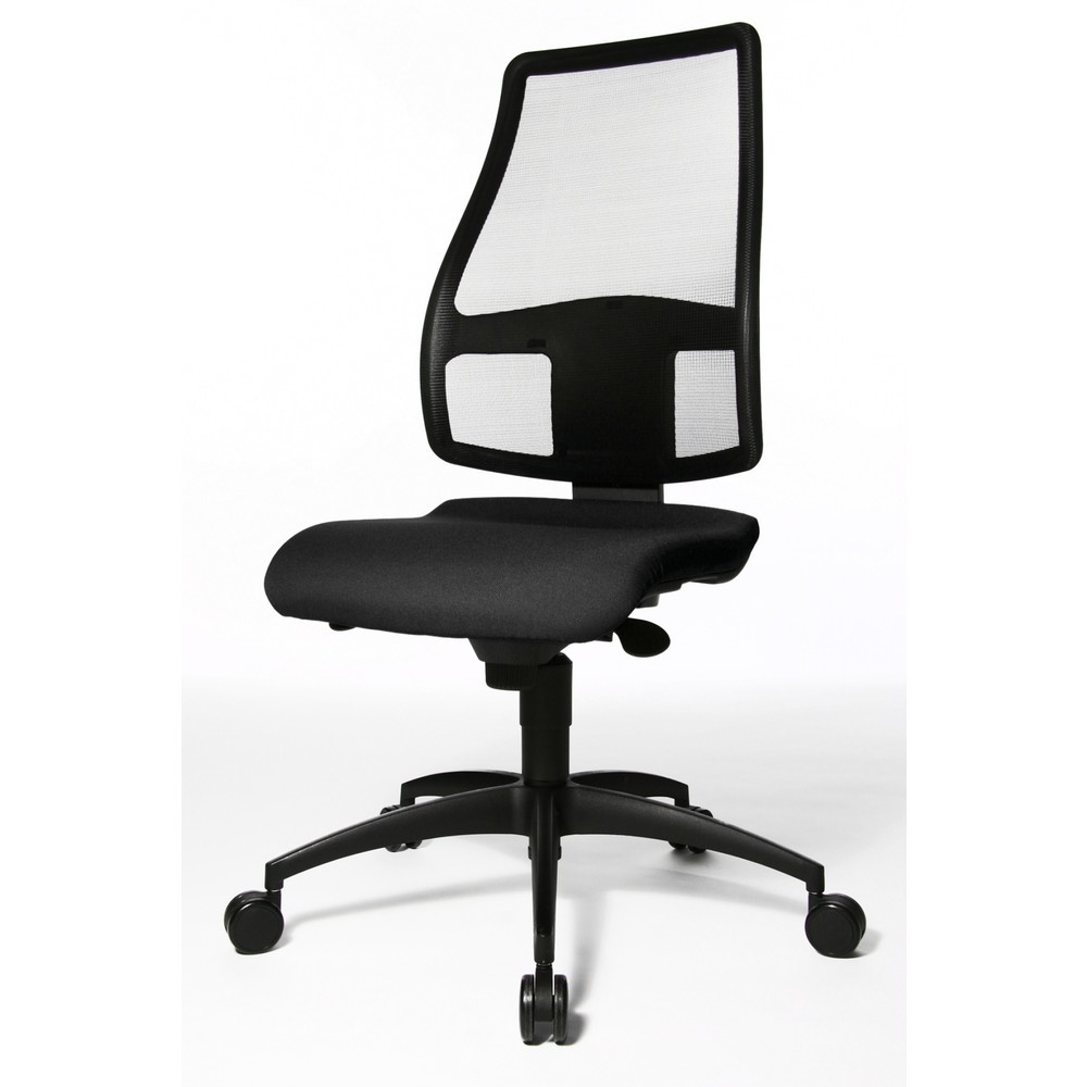 Immagine del prodotto n. 2: Sedia girevole per ufficio Topstar® Synchro , schienale in rete traspirante, nero