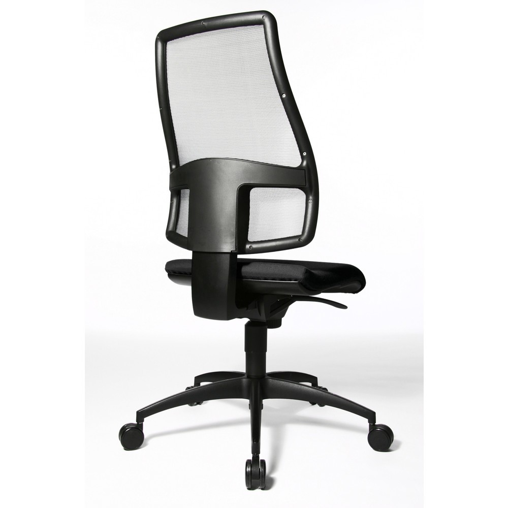 Immagine del prodotto n. 3: Sedia girevole per ufficio Topstar® Synchro , schienale in rete traspirante, nero