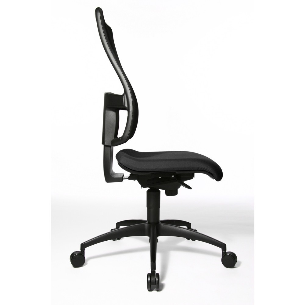 Immagine del prodotto n. 4: Sedia girevole per ufficio Topstar® Synchro , schienale in rete traspirante, nero