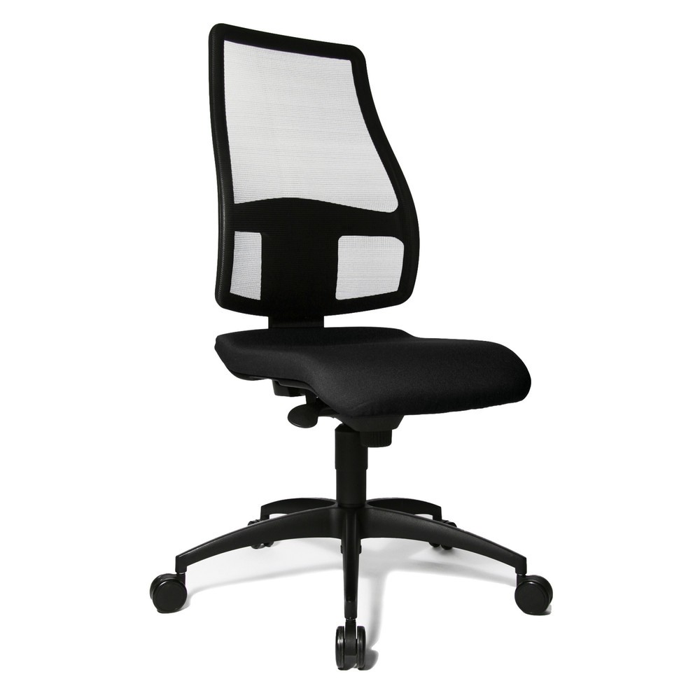 Immagine del prodotto: Sedia girevole per ufficio Topstar® Synchro , schienale in rete traspirante, nero
