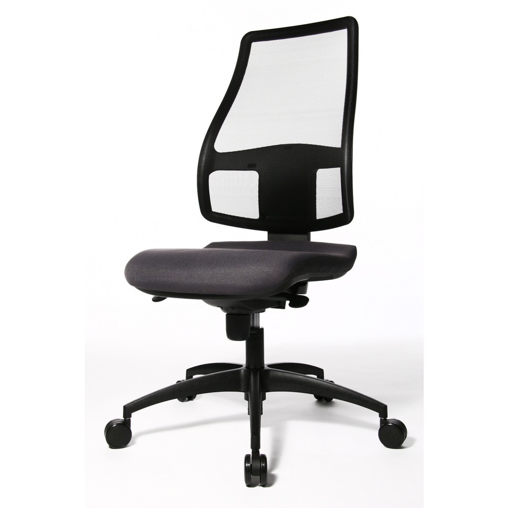 Immagine del prodotto n. 2: Sedia girevole per ufficio Topstar® Synchro , schienale in rete traspirante, antracite