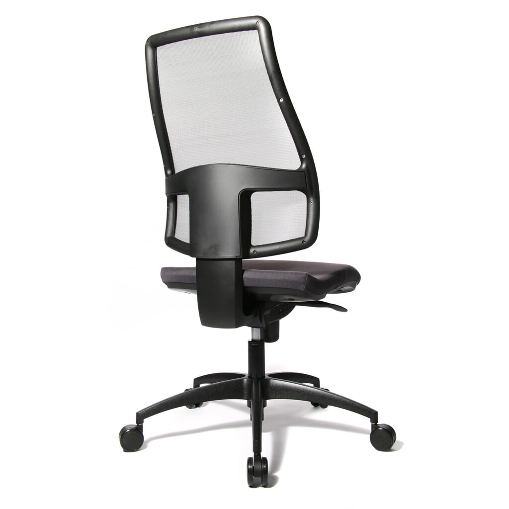 Sedia girevole per ufficio Topstar® Synchro , schienale in rete traspirante, antracite Immagine del prodotto n. 3: Sedia girevole per ufficio Topstar® Synchro , schienale in rete traspirante, antracite