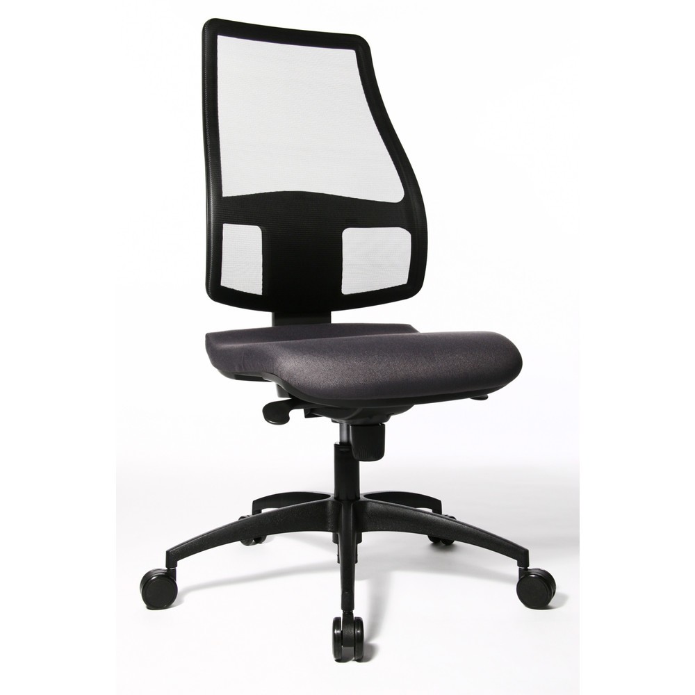Immagine del prodotto: Sedia girevole per ufficio Topstar® Synchro , schienale in rete traspirante, antracite