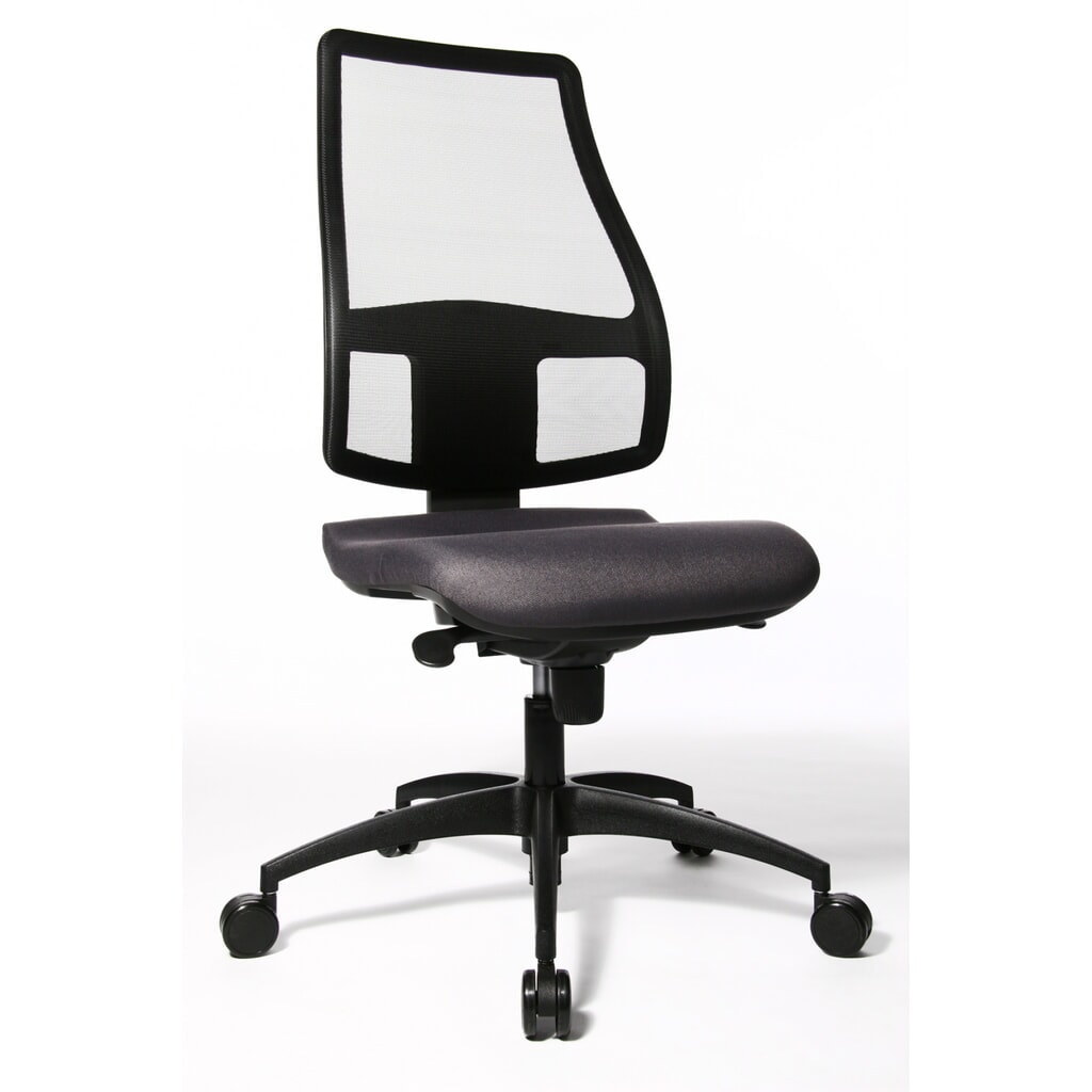 Immagine del prodotto: Sedia girevole per ufficio Topstar® Synchro , schienale in rete traspirante, antracite